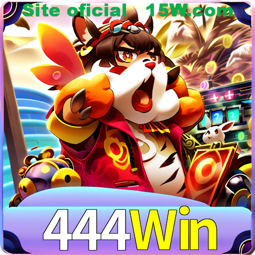 Imagem promocional da 444Win mostrando a plataforma e suas vantagens